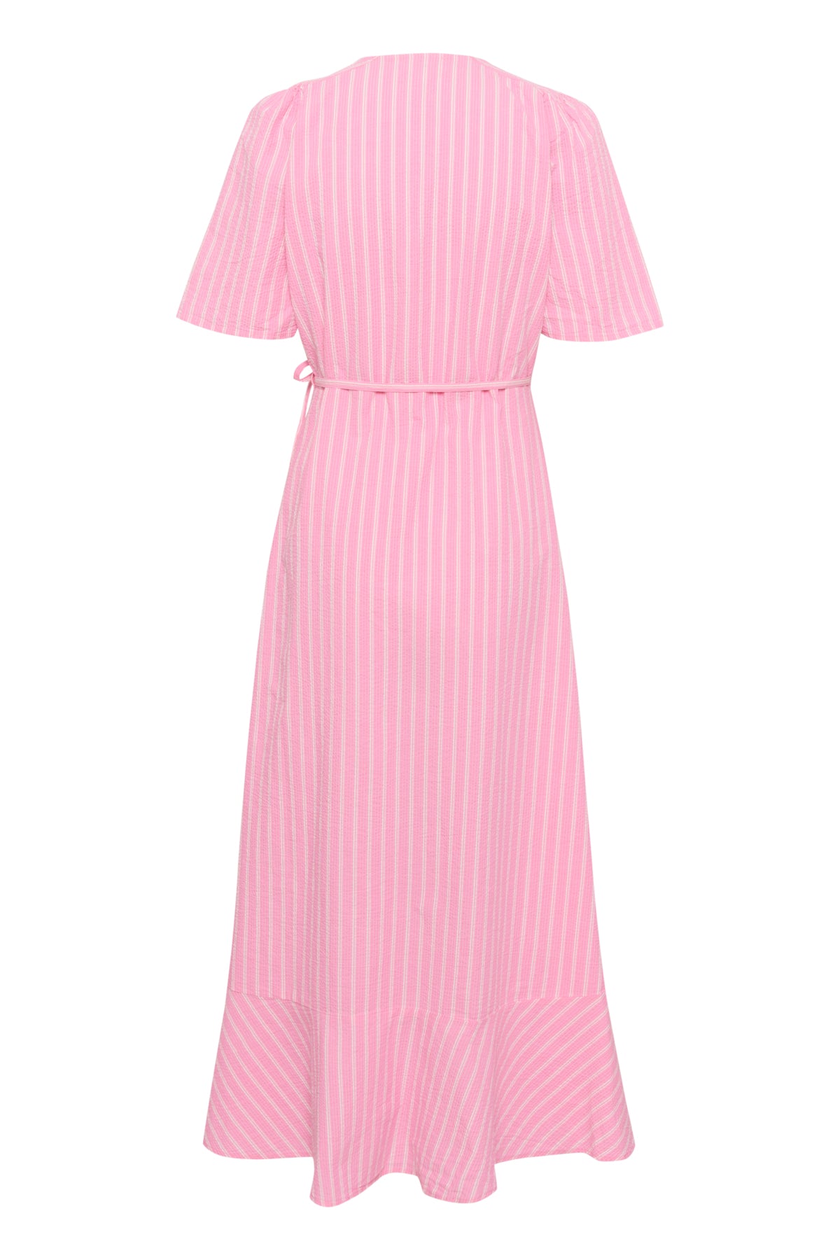 SLAnvitte Karven Dress SS Rosebloom with White Stripe - 30408461