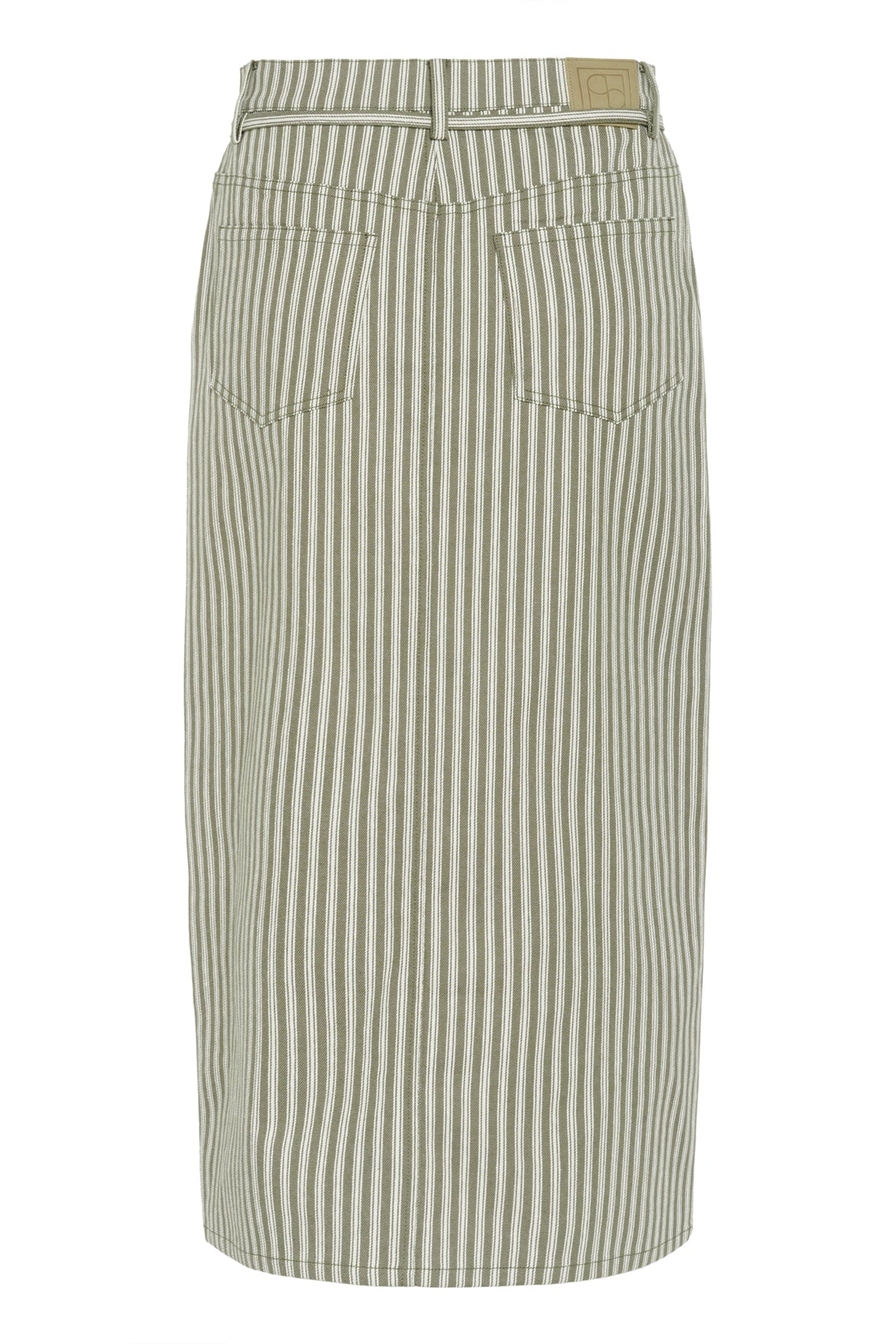 SLLibby Maisa Skirt Grape Leaf Denim Stripe - 30408466