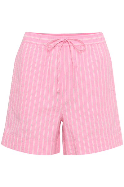 SLAnvitte Shorts Rosebloom with White Stripe - 30408470 Thumbnail
