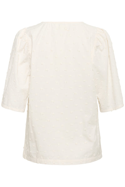 SLSunela Felisia top SS Broken White - 30408477 Thumbnail