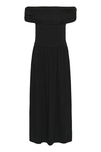 SLHanadi Off Shoulder Dress Black - 30408524 Thumbnail