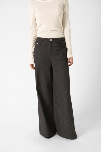 SLKesja Zianna Jeans Black Denim Stripes - 30408531 Thumbnail