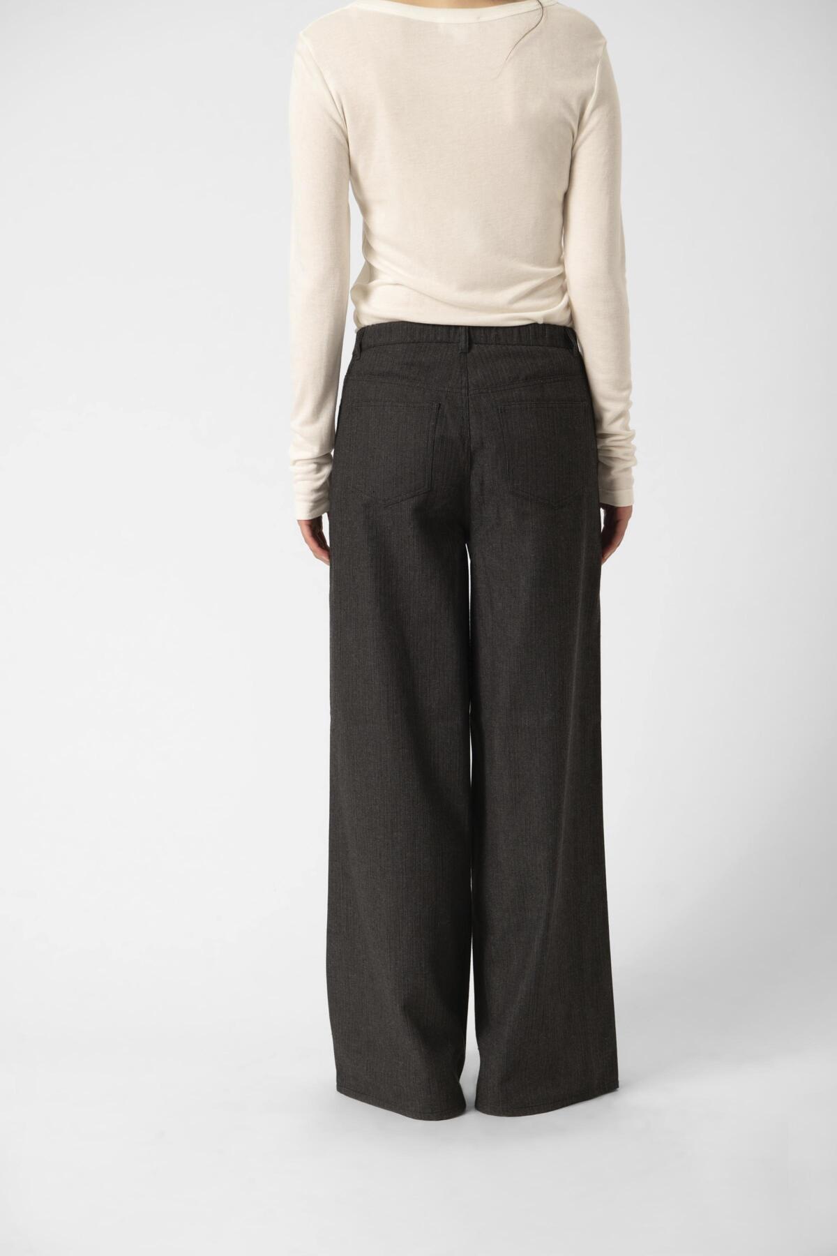 SLKesja Zianna Jeans Black Denim Stripes - 30408531