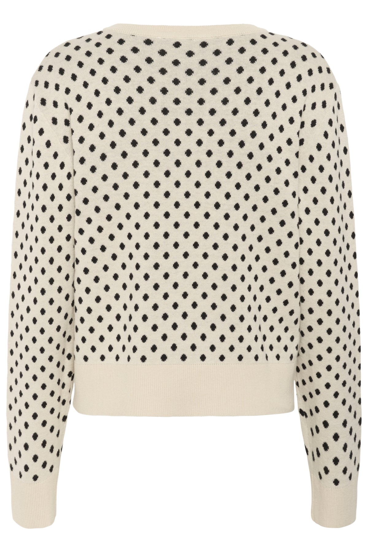 SLGya Cardigan Sandshell w Black Dot - 30408544