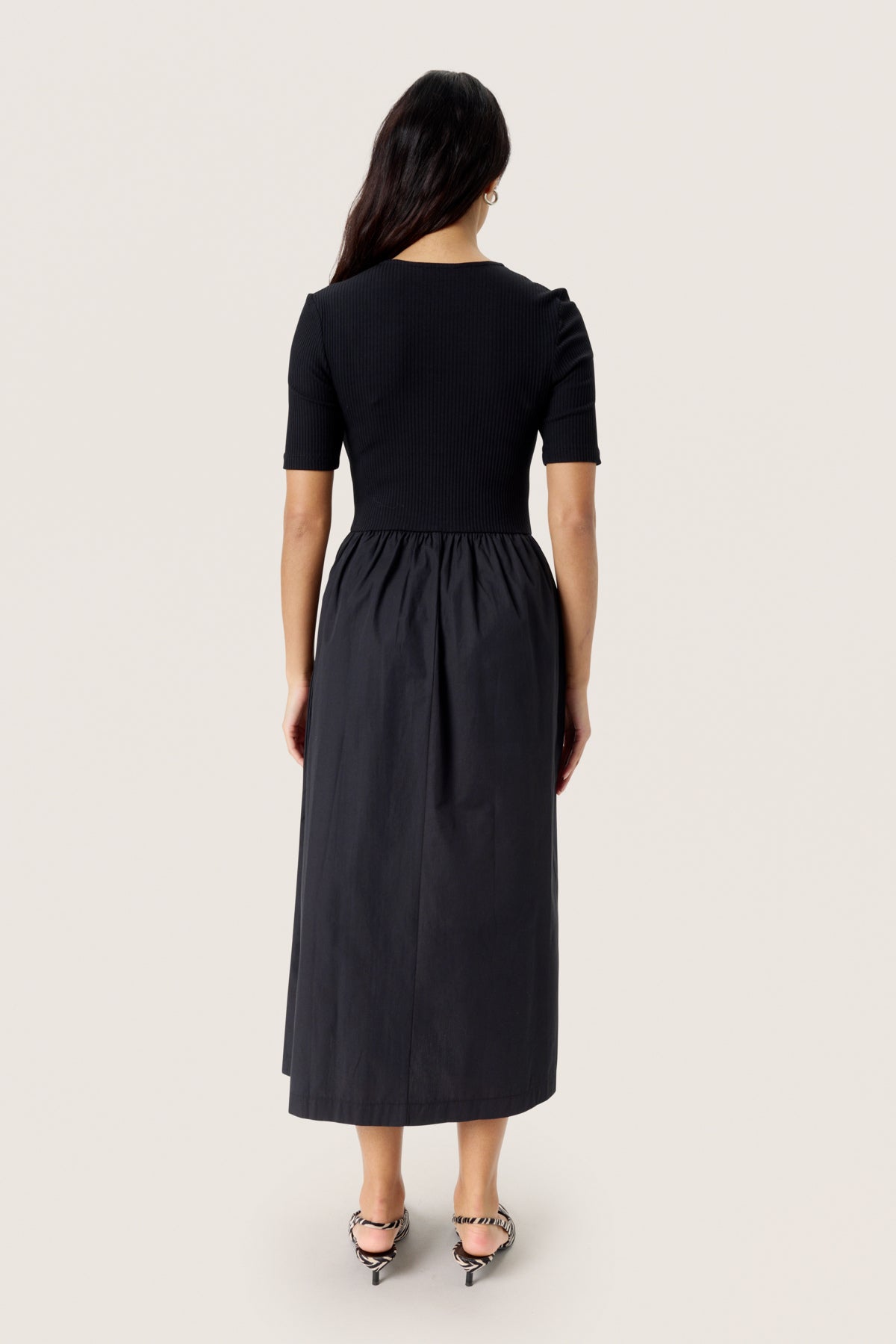 SLSimone Phoebe Dress SS Black - 30408550