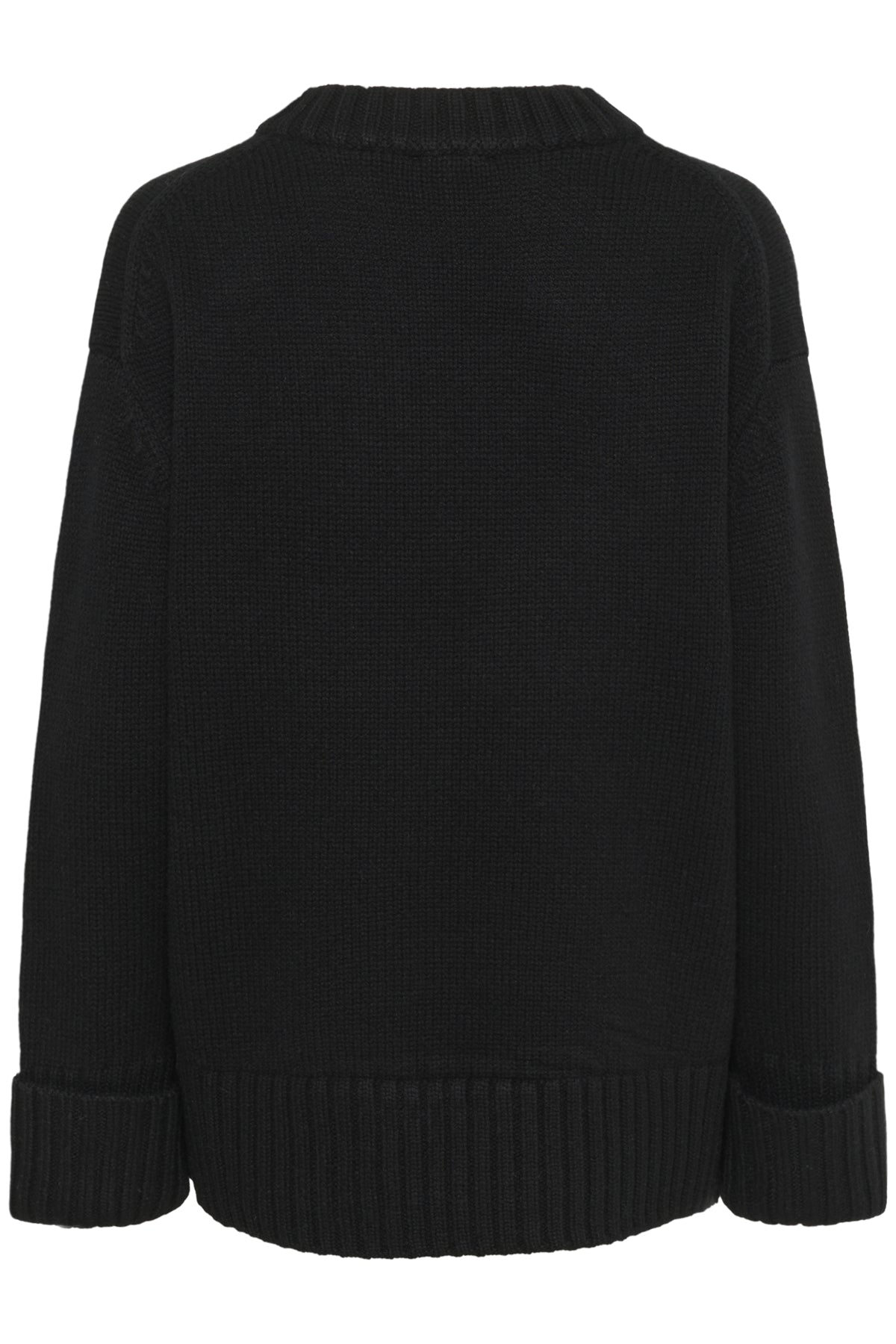 SLMoline Crew-Neck Black - 30408557