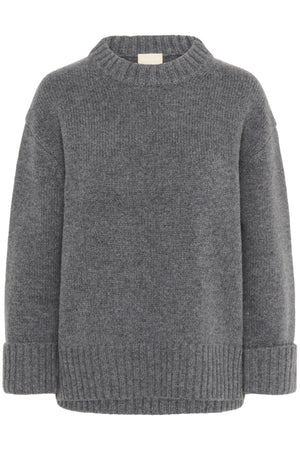 SLMoline Crew-Neck Grey Melange