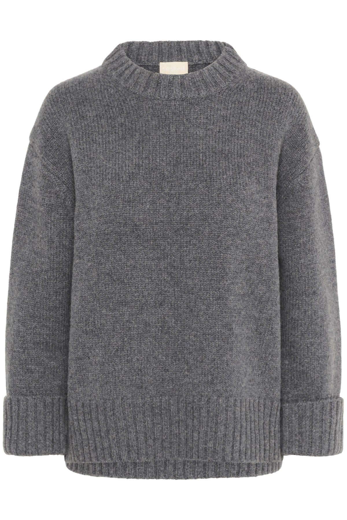 SLMoline Crew-Neck Grey Melange