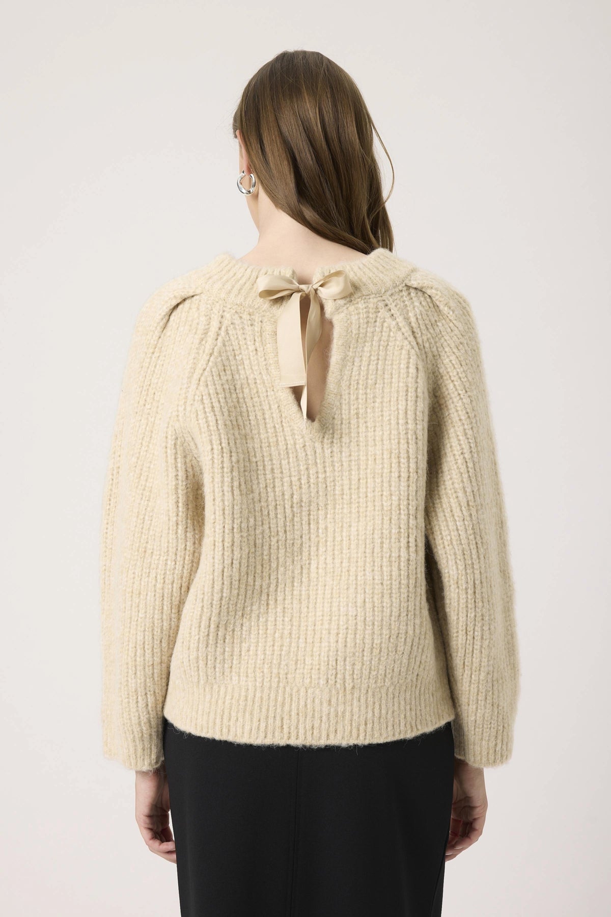 SLPleoni Pullover Doeskin Melange - 30408568