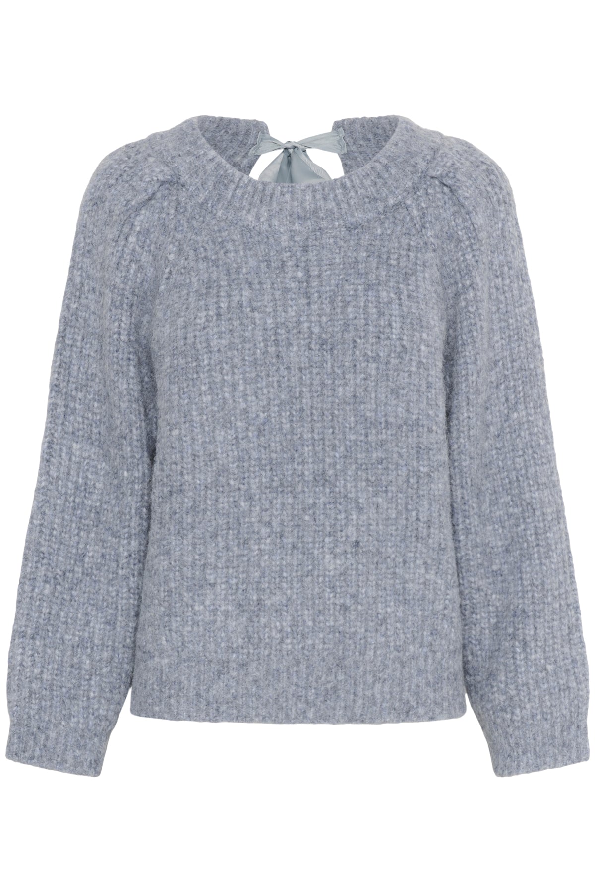 SLPleoni Pullover Bijou Blue Melange - 30408568