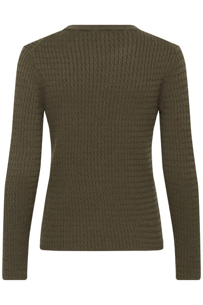 SLSpina Cable Pullover Tarmac - 30408572 Thumbnail