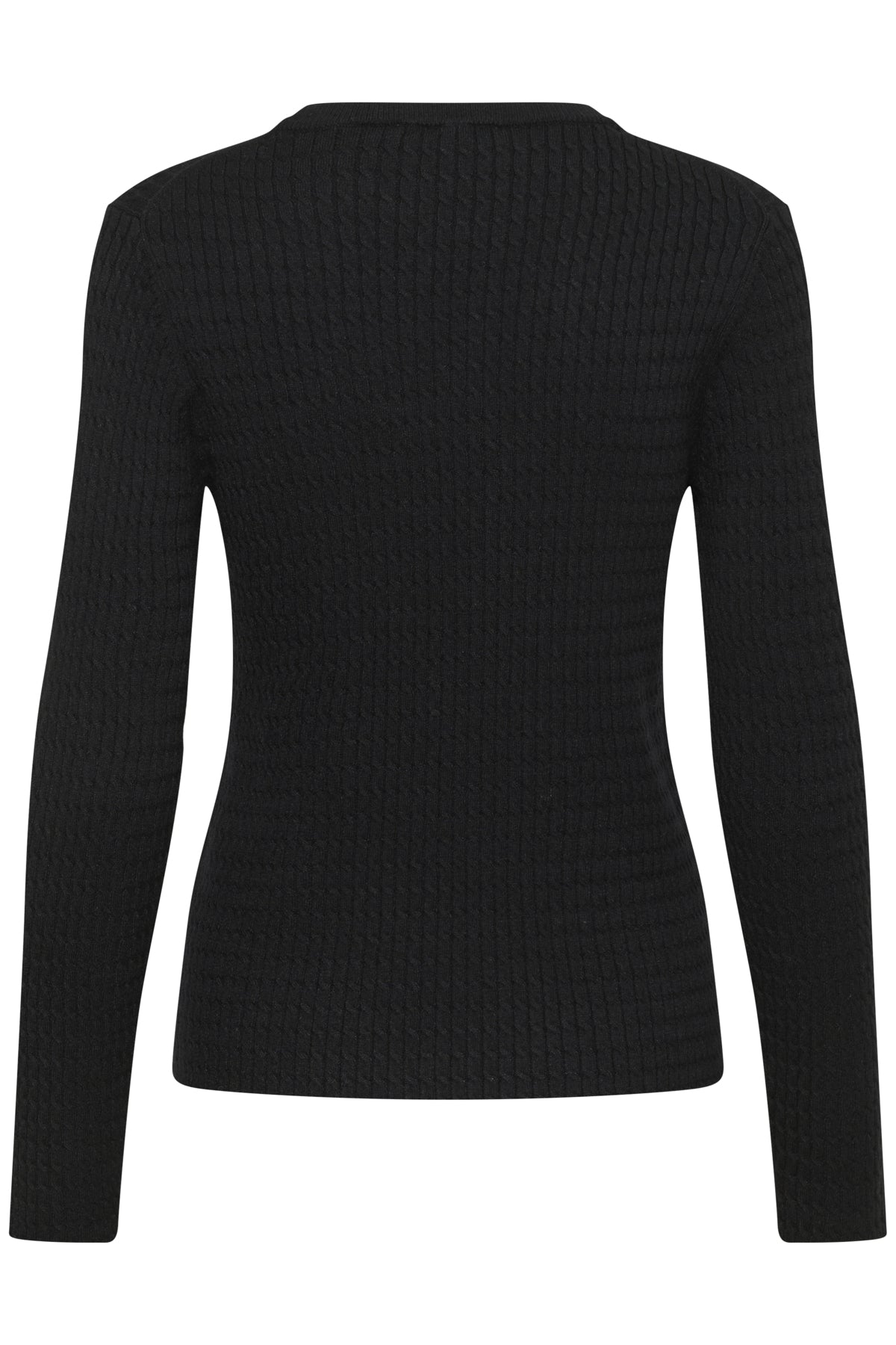 SLSpina Cable Pullover Black - 30408572