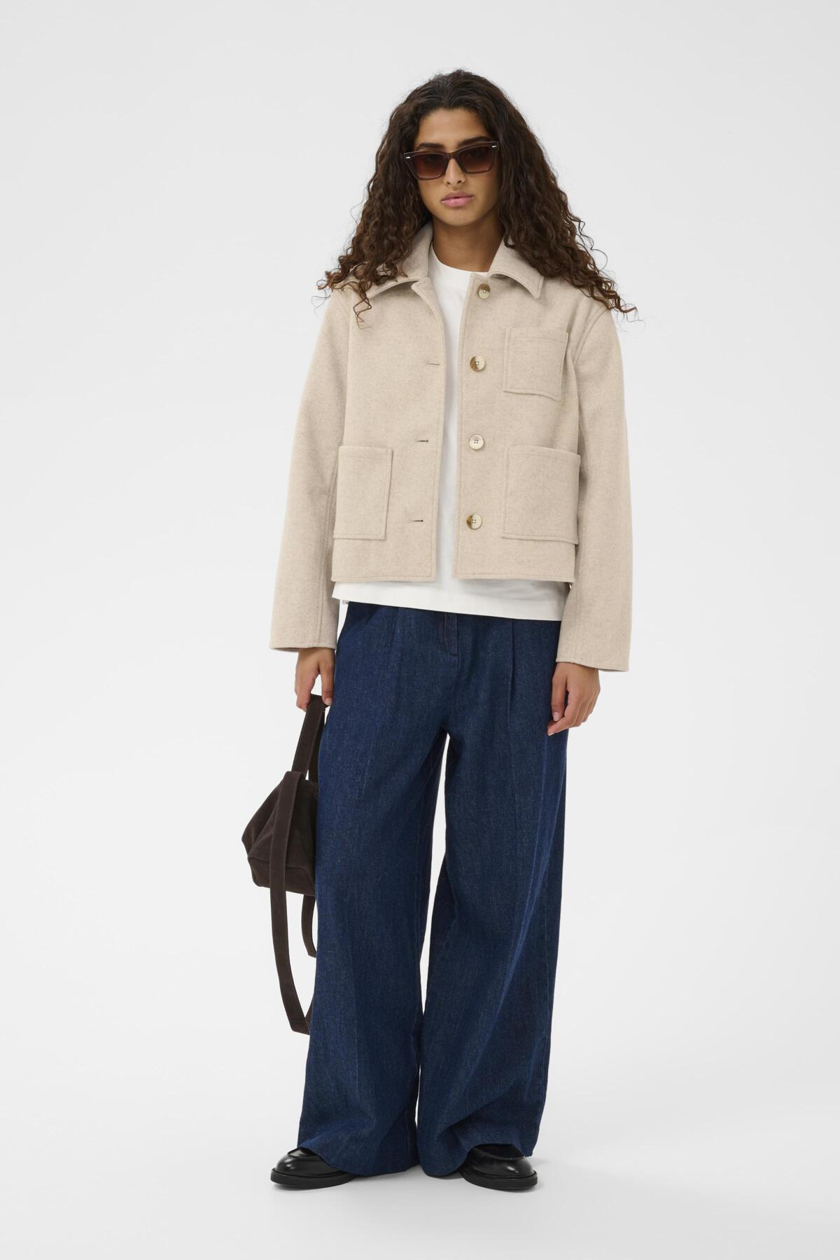 SLZephyr Jacket Doeskin Melange - 1513081 - 30408573