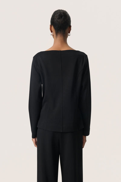 SLMarigold Blouse Black - 30408578 Thumbnail