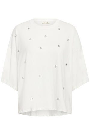 SLAfshan Simili Tee Broken White - 30408582