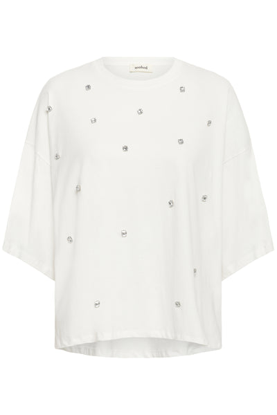 SLAfshan Simili Tee Broken White - 30408582 Thumbnail