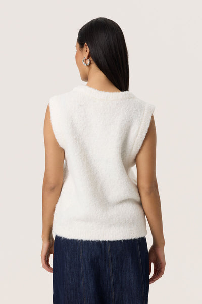 SLAmaris Vest Broken White - 30408588 Thumbnail