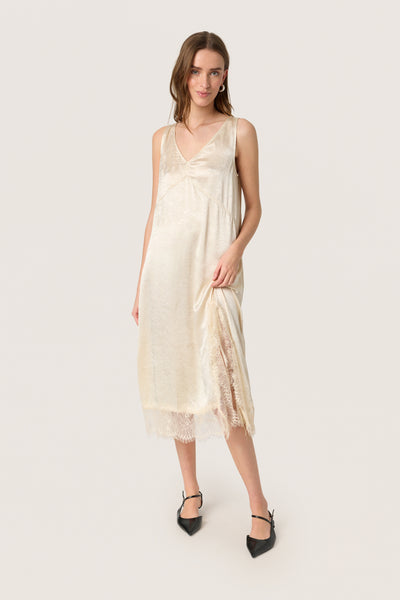 SLYennah Midi Dress Sandshell - 30408590 Thumbnail