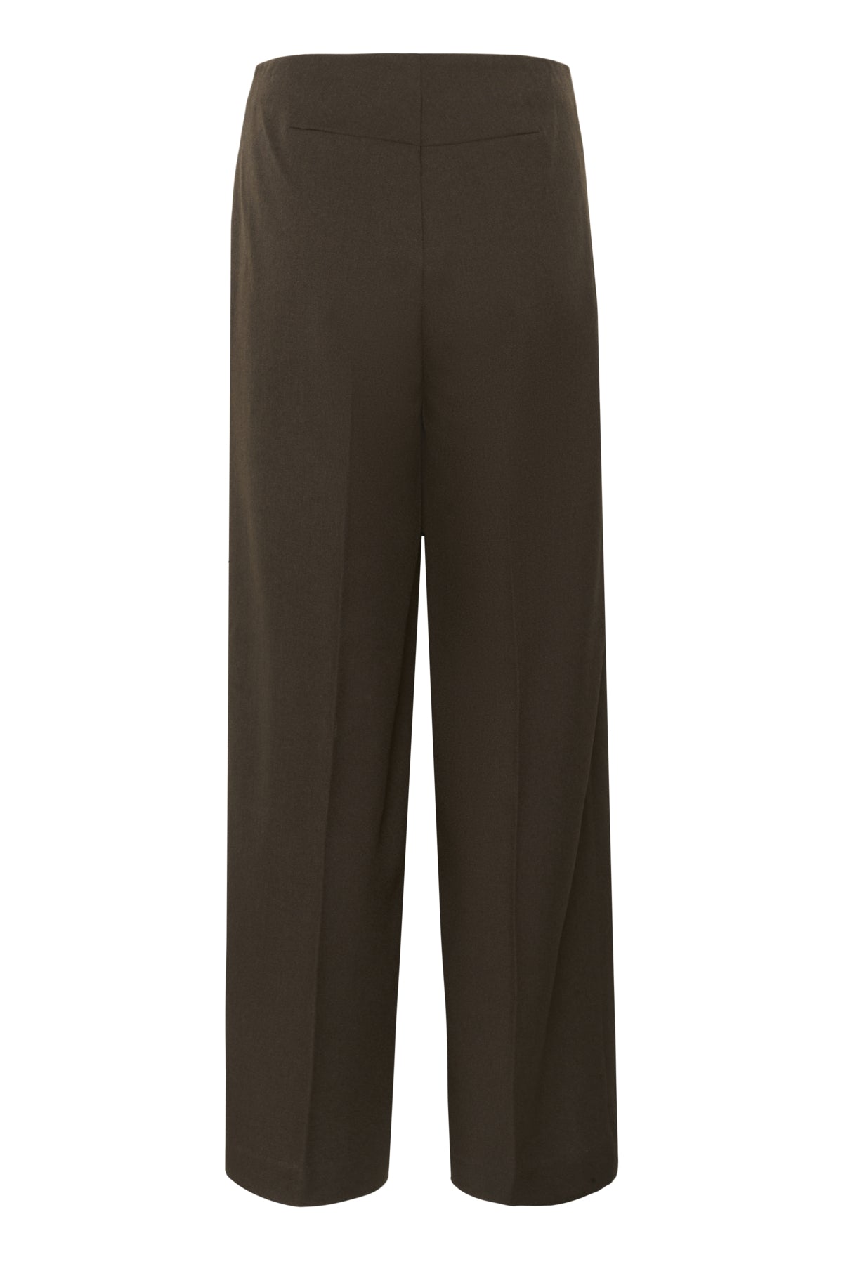 SLLilu Corinne Wide Long Pants Brown Melange Suiting - 30408595