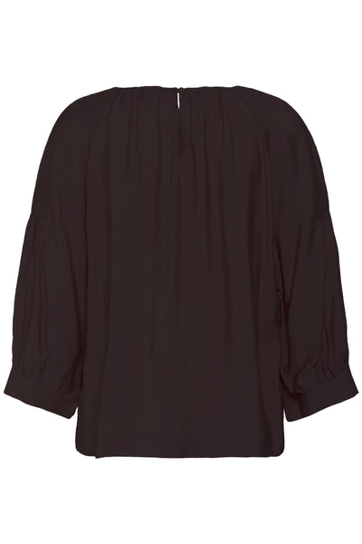 SLLeodora Top 3/4 Black - 30408596 Thumbnail