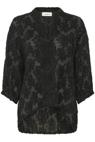 SLRaye Amily Blouse 3/4 Black 30408613 Thumbnail
