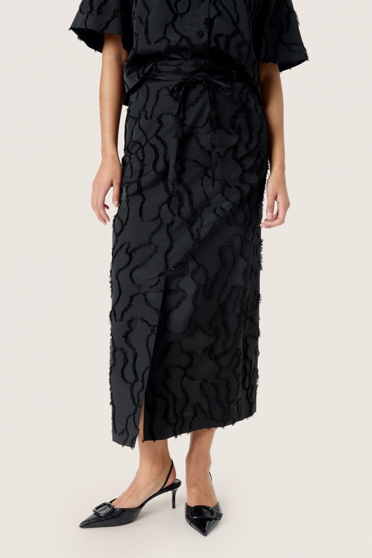 SLNadina Pencil Skirt Black - 30408616