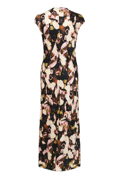 SLCinna Liva Dress Chocolate Autumn Leaves - 30408638 Thumbnail