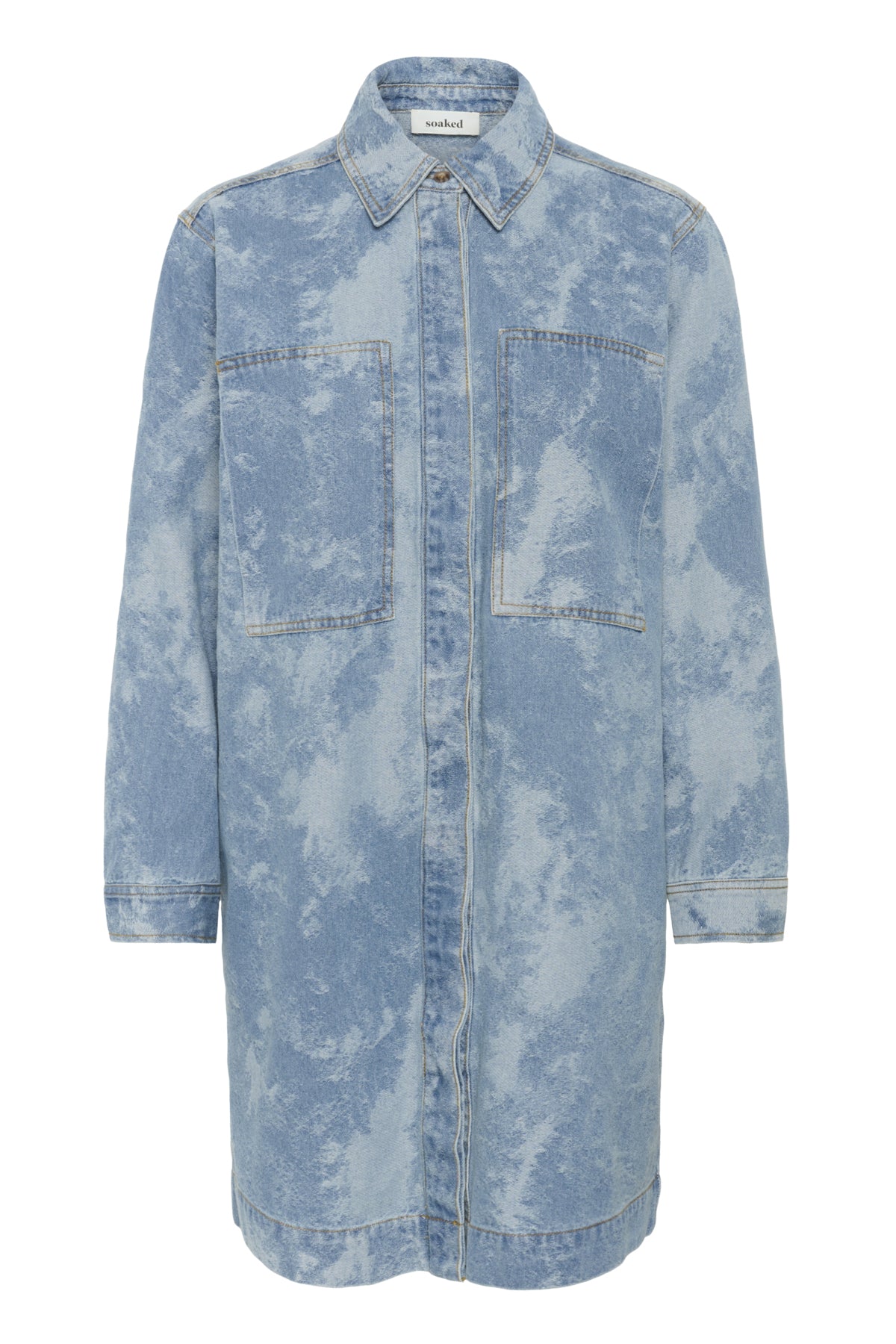 SLAltea Denim Dress Fuzzy Blue Denim - 30408647