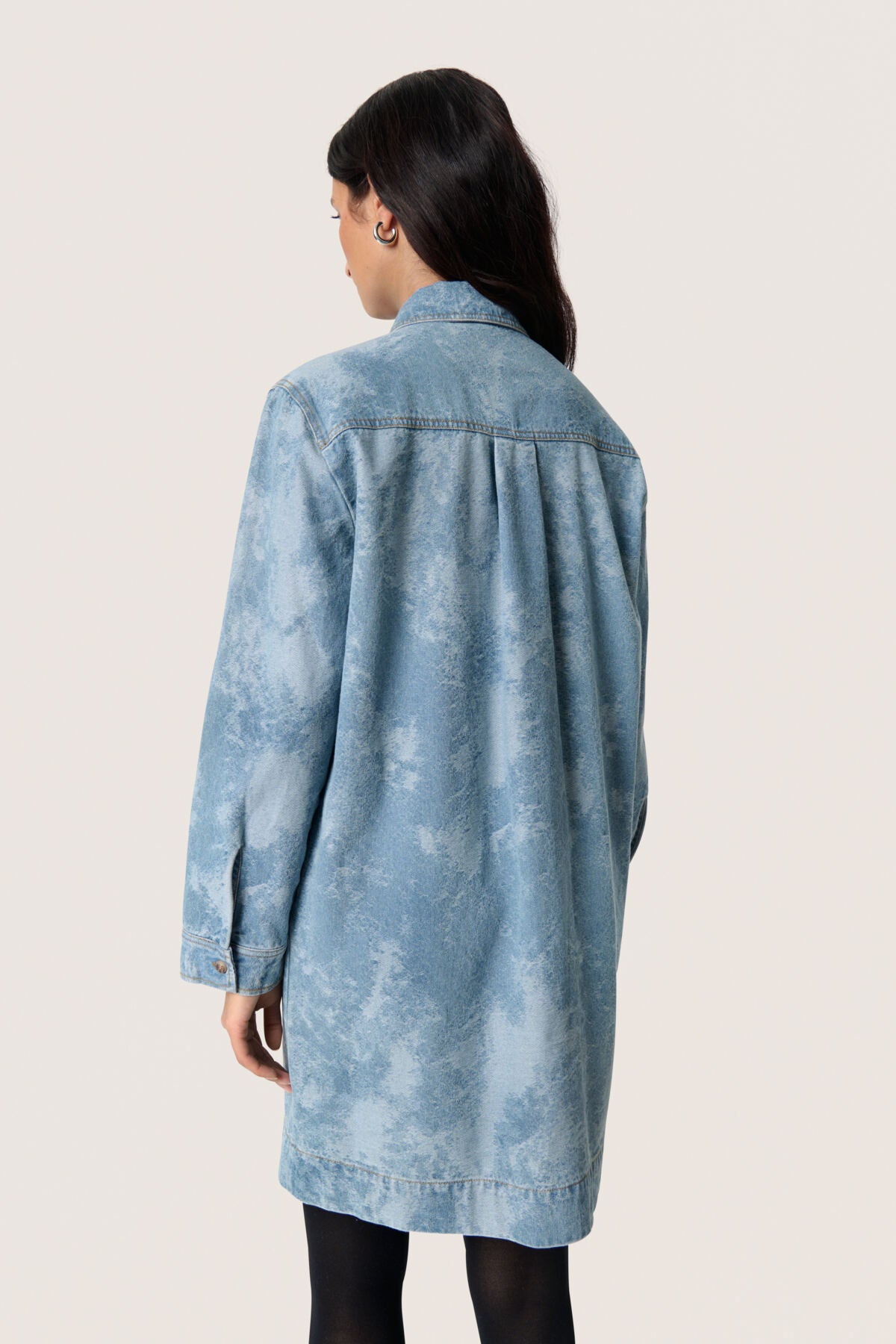 SLAltea Denim Dress Fuzzy Blue Denim - 30408647