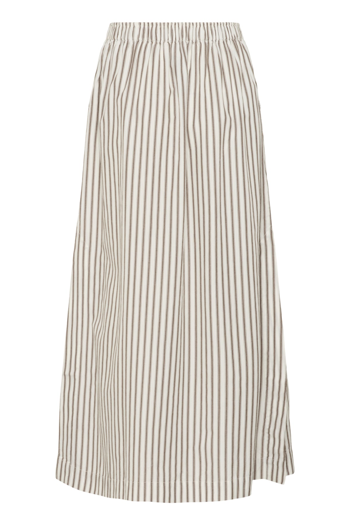 SLMunevo Maxi Skirt Brown and White Stripe - 30408668