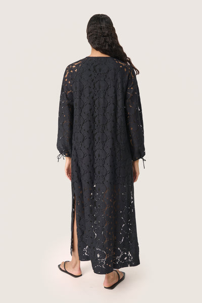 SLTaya Maxi Dress LS Black - 30408672 Thumbnail