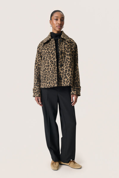 SLLeony Akeleje Jacket Leopard Jaquard - 30408682 Thumbnail