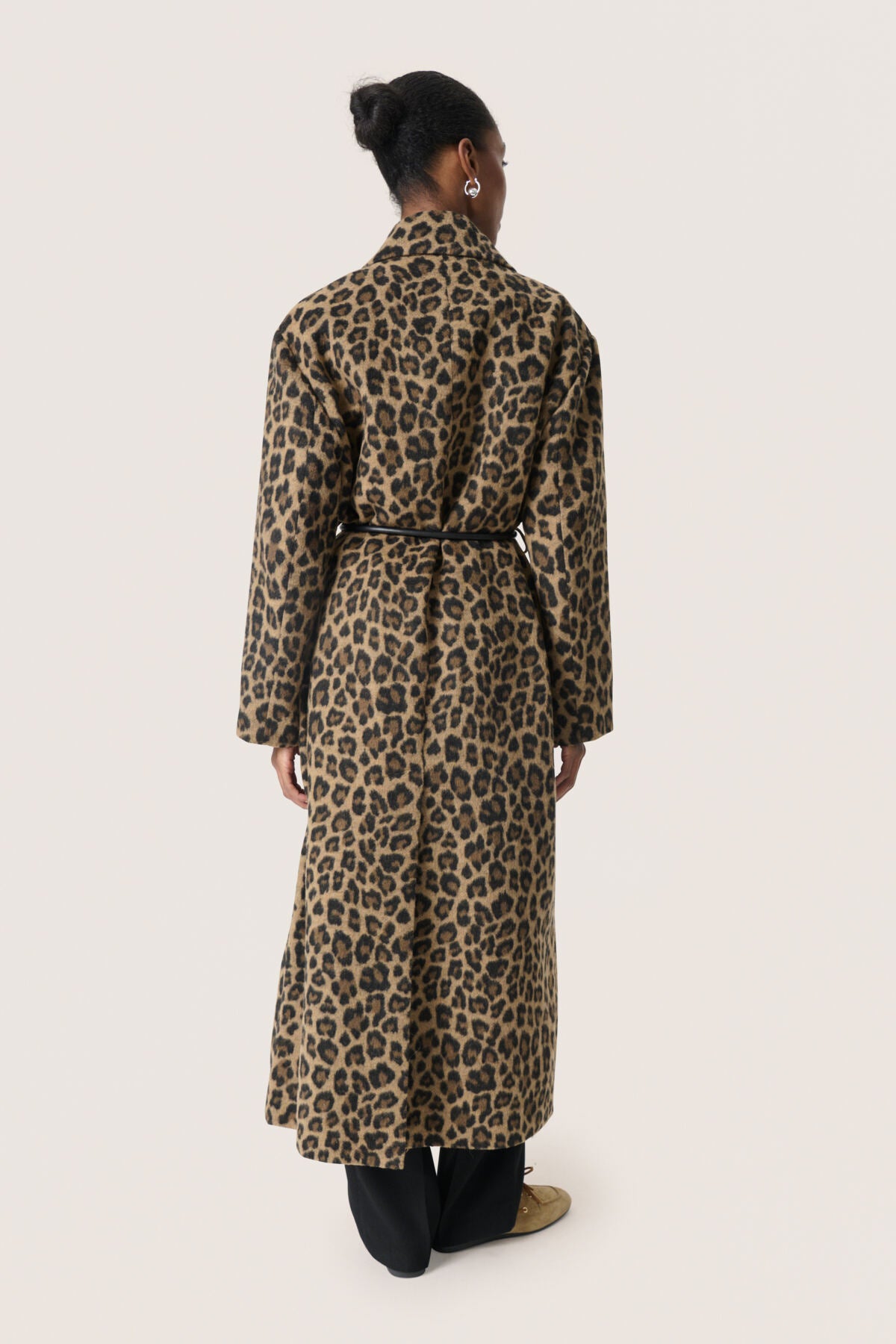 SLLeony Mafalda Coat Leopard Jaquard - 30408683