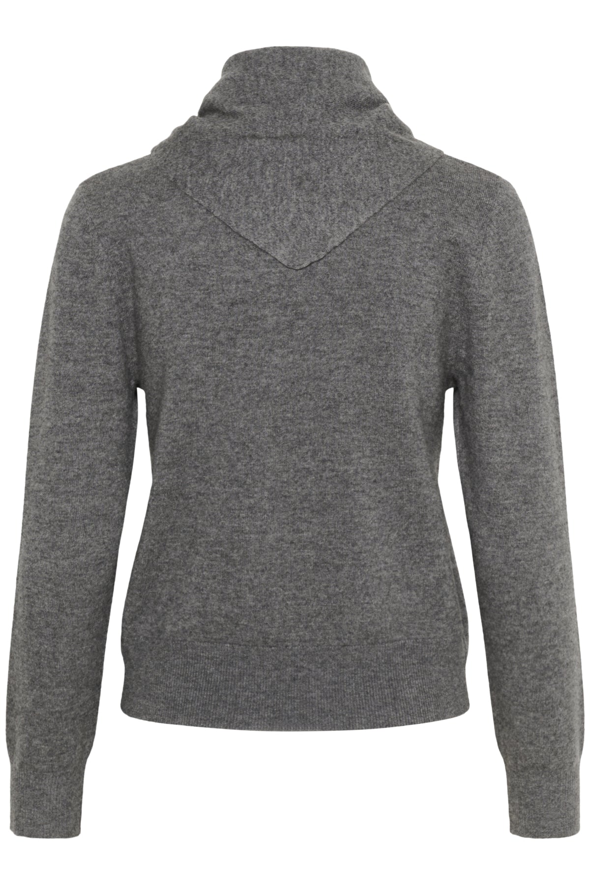 SLMolina Scarf Cardigan Grey Melange - 30408685