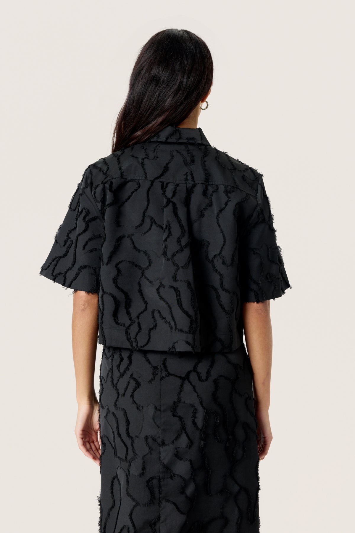 SLNadina Shirt SS Black - 30408686