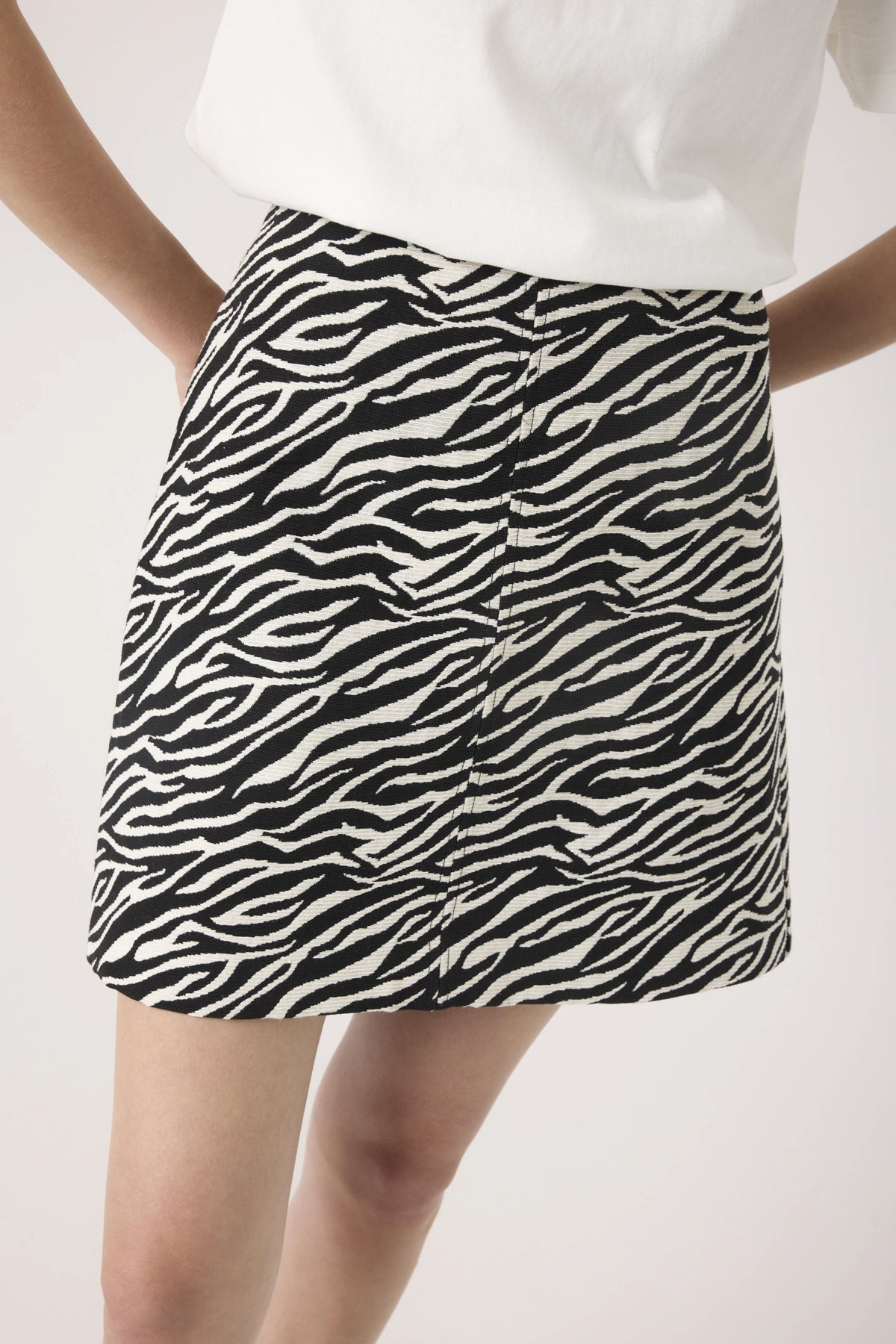 SLDarleen Skirt Animal Jacquard - 304329 - 30408703