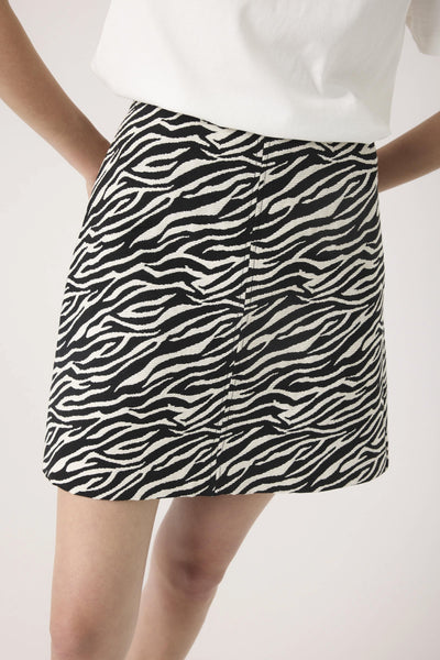 SLDarleen Skirt Animal Jacquard - 304329 - 30408703 Thumbnail