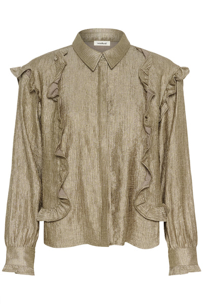 SLLaurie Karolina Shirt LS Dune - 171009 - 30408713 Thumbnail