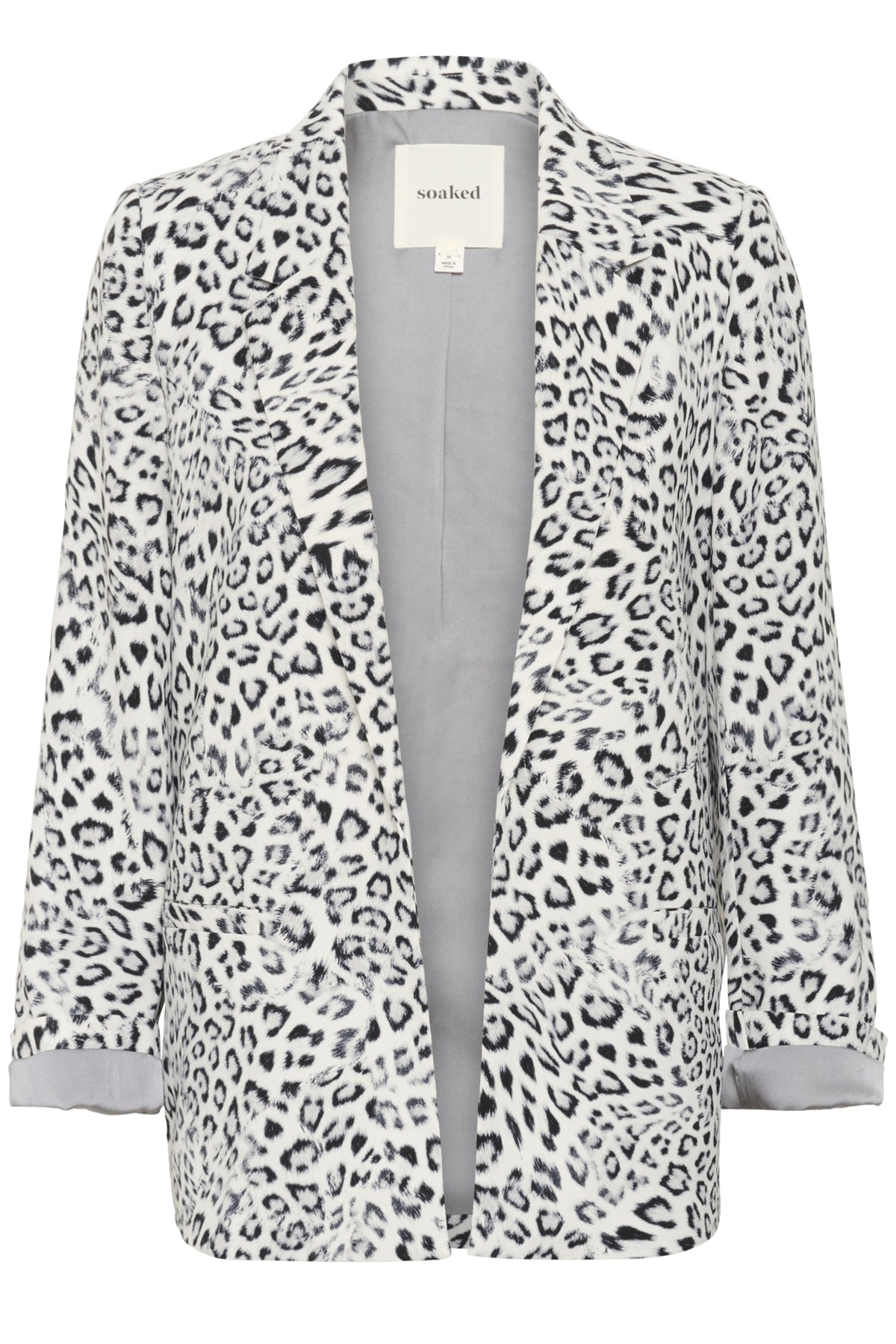 SLShirley Printed Fold-up Blaz Grey Leopard Patteren - 30408730