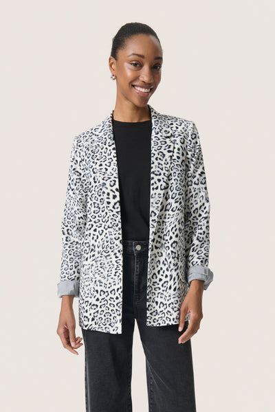 SLShirley Printed Fold-up Blaz Grey Leopard Patteren - 30408730 Thumbnail