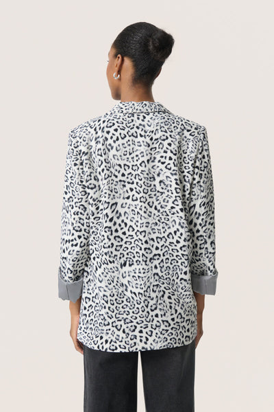 SLShirley Printed Fold-up Blaz Grey Leopard Patteren - 30408730 Thumbnail