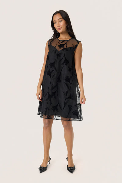 SLPhilomena Dress Black - 194008 - 30408735 Thumbnail