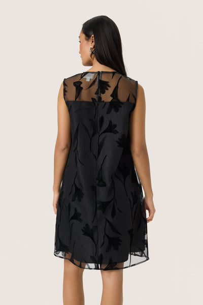 SLPhilomena Dress Black - 194008 - 30408735 Thumbnail