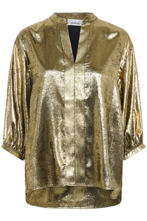 SLMirmir Amily Blouse 3/4 Golden Surface - 300478 - 30408743