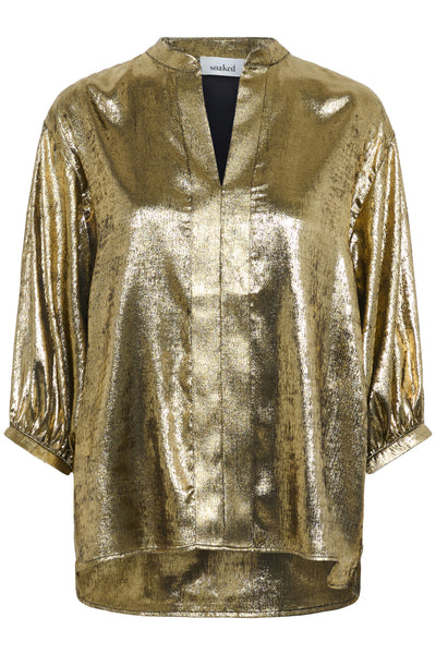 SLMirmir Amily Blouse 3/4 Golden Surface - 300478 - 30408743 Thumbnail