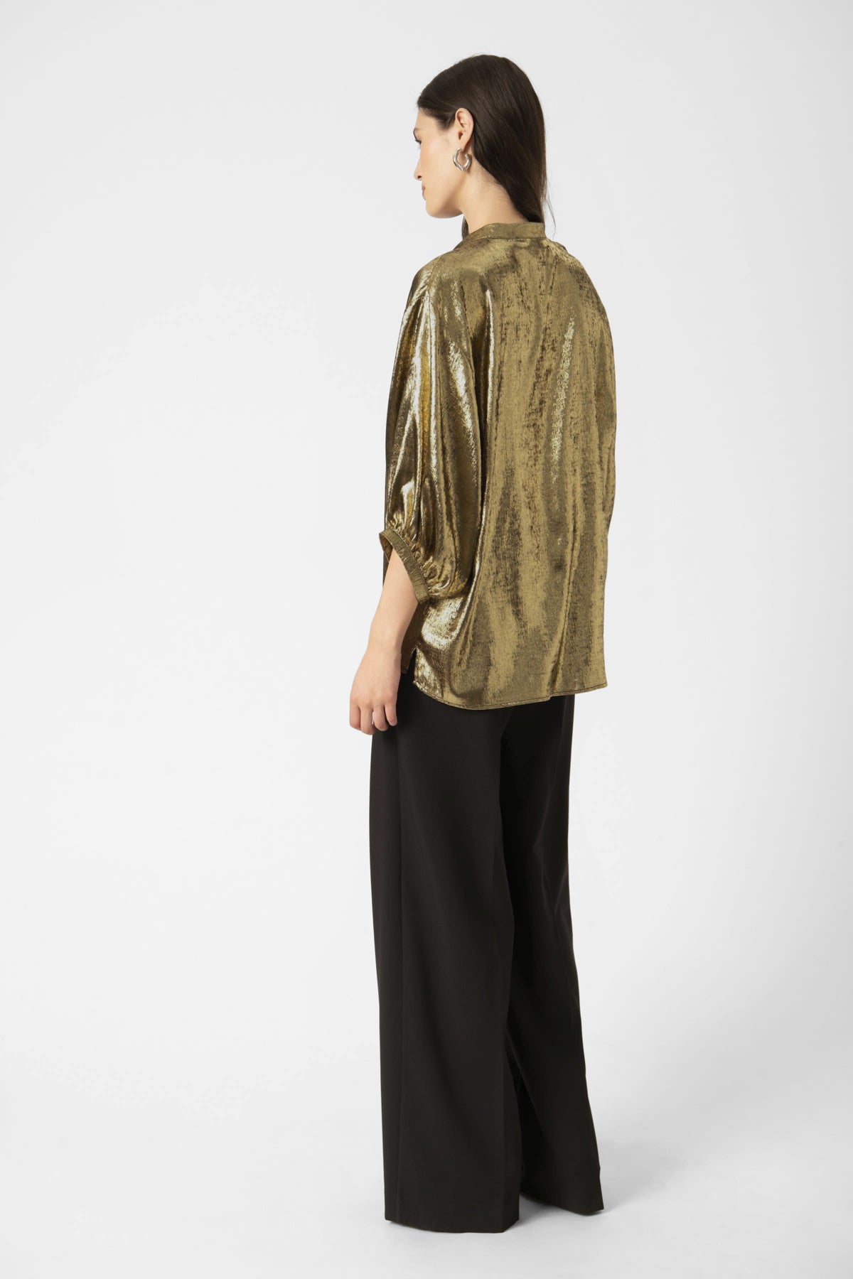 SLMirmir Amily Blouse 3/4 Golden Surface - 300478 - 30408743