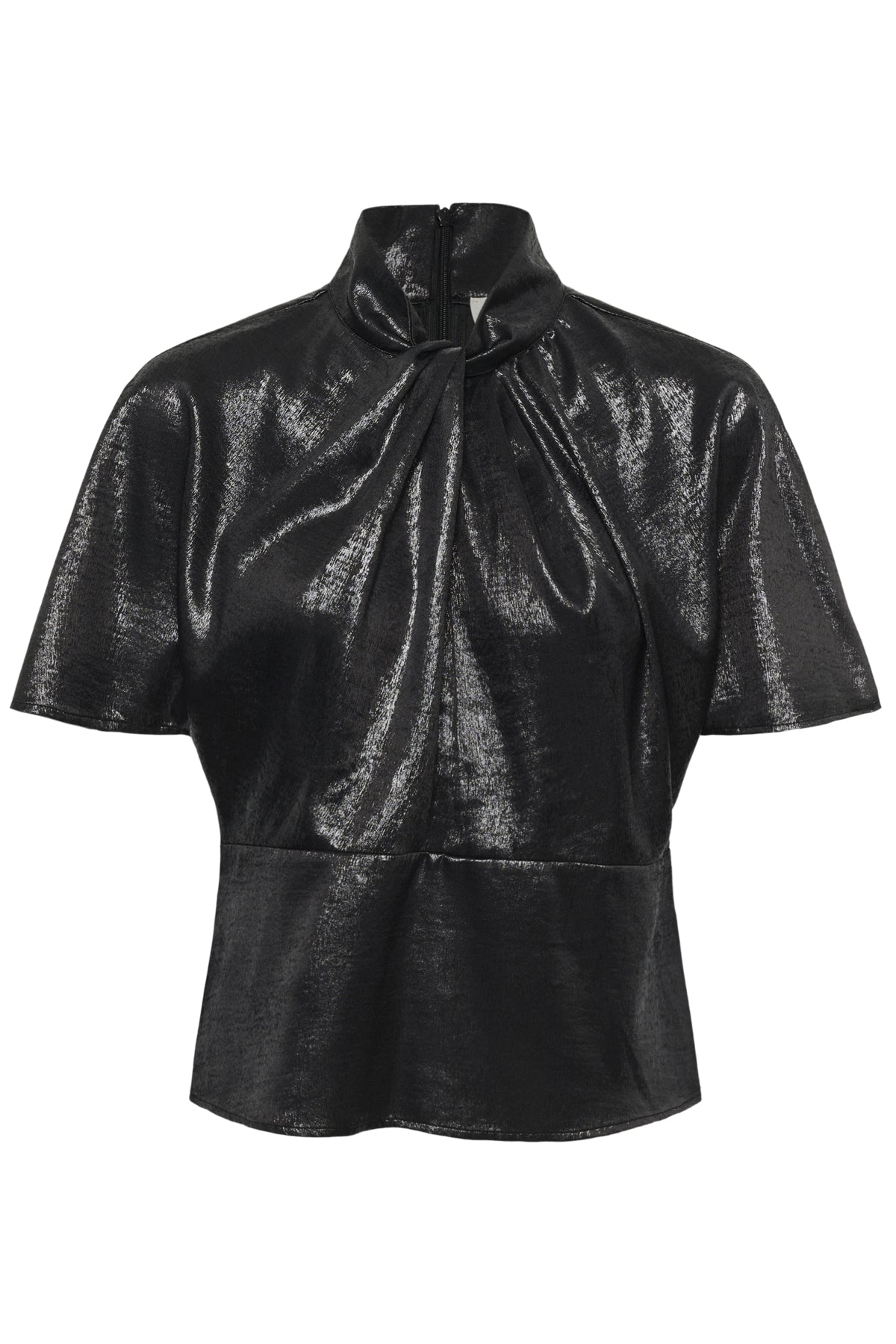 SLMirmir Blouse SS Black - 194008 - 30408746