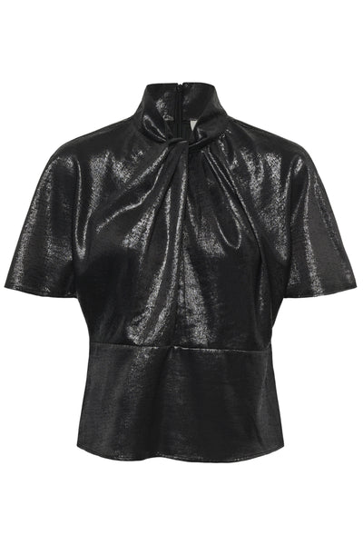 SLMirmir Blouse SS Black - 194008 - 30408746 Thumbnail