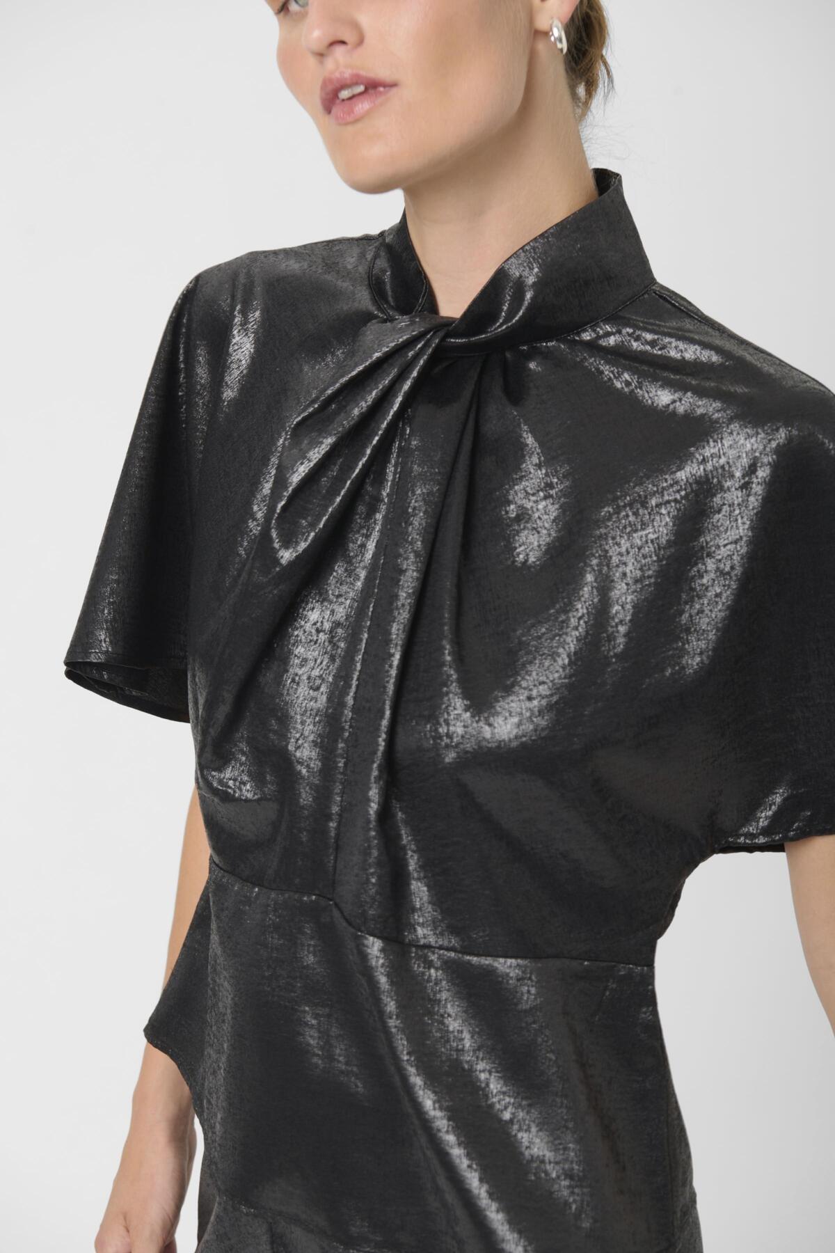 SLMirmir Blouse SS Black - 194008 - 30408746