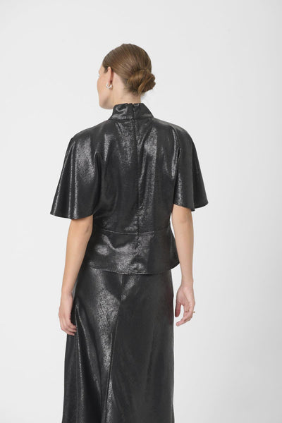 SLMirmir Blouse SS Black - 194008 - 30408746 Thumbnail